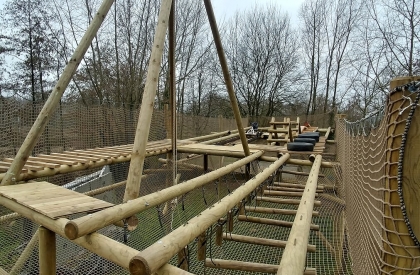 Lage touwenpiste